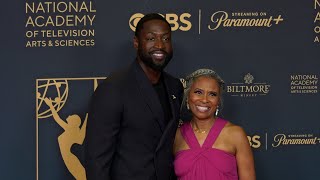 Dwyane Wade 2024 Daytime Emmy Creative Arts amp Lifestyle Awards Red Carpet [upl. by Enelym]