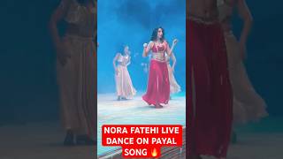 Nora Fatehi Live Dance on Honey Singh Payal Song  norafatehi honeysingh payalsong trending [upl. by Hawkie]