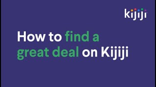 How to find a great deal on Kijiji  Tips to make and save money from home [upl. by Immanuel]