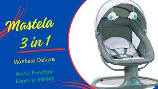 Mastela Deluxe 3in1 MultiFunctional Bassinet Swing  Unboxing  Price In Pakistan  Useful Useless [upl. by Belle]