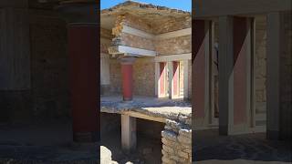 Knossos palace 🇬🇷 Crete Greece [upl. by Ludwog267]