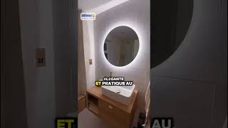 ✨ Illuminez votre intérieur avec style nos miroires LED pvc aluminium miroir hmrenov26 [upl. by Crotty683]