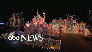 Entire Neighborhoods Battle for Best Christmas Light Display [upl. by Aehtela108]