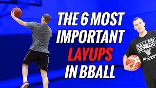 🏀Basketball Layup SECRETS 6 ways to shoot a layup in basketball [upl. by Hummel]