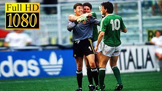 Ireland 00 5x4 Romania World Cup 1990  Full highlight  1080p HD [upl. by Sletten143]