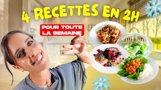 16 repas PERTE de POIDS à CONGELER ❄️  Meal Prep FACILE amp RAPIDE [upl. by Berthold]