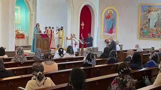 Predigt an Christi Himmelfahrt von SE Mor Philoxenus Mattias in der Mor Izozoyel Kirche in Berlin [upl. by Dragon]