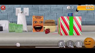 Unedited footage of annoying orange game 3 [upl. by Nywles515]