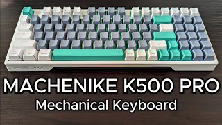 Machenike K500 Pro Mechanical Keyboard Review  Gaming Test [upl. by Nerine]