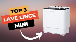 🔥 TOP 3  Meilleur Mini Lave Linge 2024 [upl. by Erbas]