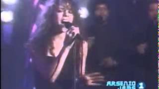 Mariah Carey 1st TV Appearance Vision Of Love Arsenio Hall [upl. by Skillern]