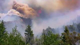 Medano fire 6172010 Great Sand Dunes NP [upl. by Lundeen923]