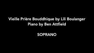 Vieille Prière Bouddhique by Lili Boulanger  Soprano [upl. by Eolanda]