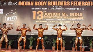 13 Junior MrIndia 2023Bodybuilding Competition 55kg to 80kg and final [upl. by Buffy]