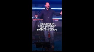 Exhausted by lifes demands Jesus has an invitation for you shorts [upl. by Amaty]