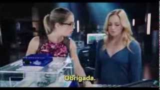 Felicity and Oliver  2x05  ARROW  Legendado team arrow and Sara Lance [upl. by Aissac]