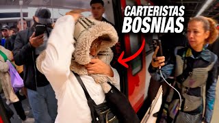 La MAFIA de CARTERISTAS BOSNIAS que CAUSA TEMOR en el METRO de BARCELONA [upl. by Tamas]