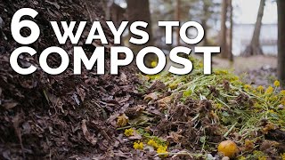 6 Different Ways To Compost No Matter Where You Live [upl. by Eliades]