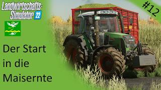 LS22 Westerrade  Folge 12  Der Start in die Maisernte [upl. by Eninahs]