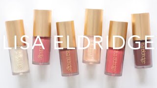 New Lisa Eldridge Glosses  Swatching Six Shades and Comparing Colours  AD [upl. by Grace]