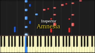 Amnesia Inspector  Piano Tutorial [upl. by Alyam]