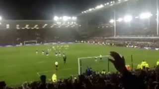 The Gwladys Street When Everton Won A Penalty Shoot Out [upl. by Rehtaef]