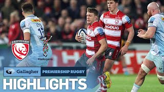 Gloucester v Harlequins  HIGHLIGHTS  Eight Try Game at Kingsholm  Gallagher Premiership 202223 [upl. by Zetniuq765]