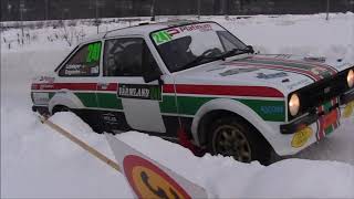 Rally Sweden Historic 2018 Torsby Sprint [upl. by Assetan]