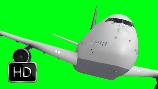 cargo plane in green screen free stock footage [upl. by Martguerita406]