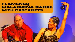 Flamenco Baile with Castanets por Malagueña  Dance to Flamenco Guitar [upl. by Maurice826]