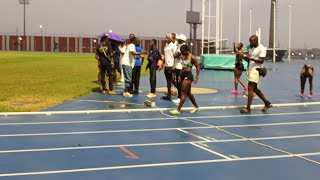 GNPC Ghana Fastest Human Finals 2024  Seniors Women Heat 1 [upl. by Papotto]