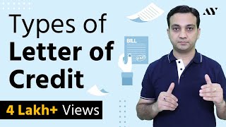 Types of Letter of Credit LC  Hindi [upl. by Anikehs]