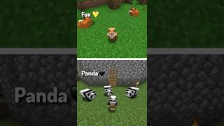 Poi Poi Poi Minecraft Whos Cuter minecraft foryou [upl. by Jocko]