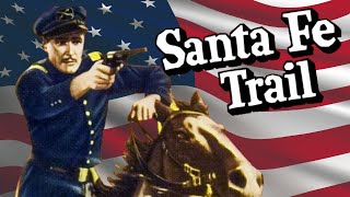 Santa Fe Trail HD 1940  Movies Action  Western Movie  Errol Flynn  Hollywood English Movie [upl. by Ariahaj823]