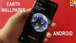 Earth Wallpaper for Android is better than iOS 16 [upl. by Gittel]