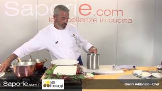 Saporiecom  Risotto agli spinaci e al Quartirolo Lombardo DOP [upl. by Egreog]