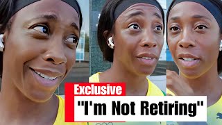 ShellyAnn FraserPryce Just Drop A Bombshell She Is Not Retiring  Full Interview [upl. by Luis]