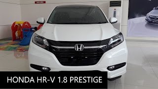 2017 Honda HRV 18 PRESTIGE  Exterior and Interior Walkaround [upl. by Enovaj]