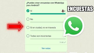 ¿Cómo hacer encuestas en WhatsApp [upl. by Siloa]