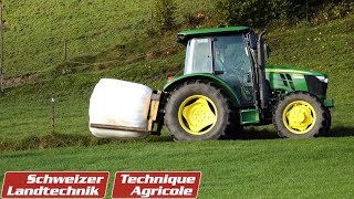 John Deere «5075E» Flinker Inder mit Aussicht [upl. by Adolfo281]