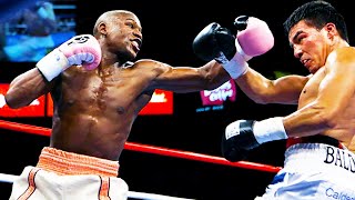 Floyd Mayweather USA vs Carlos Baldomir Argentina  BOXING fight HD [upl. by Ahsiema]