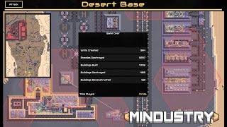 MINDUSTRY Serpulo  Desert Base Attack [upl. by Oek]