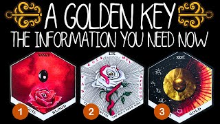 ✨A Golden Key 👉The Piece Of Info You Need Now✨🕯️🌏🔔✨PICK A CARD 🃏👆 [upl. by Barthelemy]