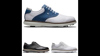 Footjoy Traditions Golf Shoe Review  Footjoys Answer to Sketchers [upl. by Nowahs]