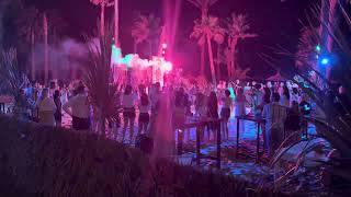 Riadh Palms Sousse 2024 Beach Party Hotel Tunisia [upl. by Nihsfa599]