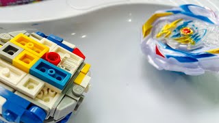 LEGO COMMAND DRAGON vs COMMAND DRAGON D5  Lego Beyblade Battles  Ytastic [upl. by Eniluj]