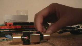 11032009 How to Install a Digitrax DCC Decoder into an Athearn SD40  Part 2 [upl. by Ylloj]