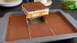 Excellent Dessert Vous Pouvez le Préparer en Quelques minutes seulement  Tiramisu Sans œuf [upl. by Celle]