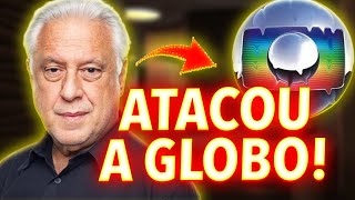 ANTÃ”NIO FAGUNDES ATACOU PESADO A TV GLOBO E AFIRMOU QUE A EMISSORA ESTÃ EM DECADÃŠNCIA [upl. by Dar]