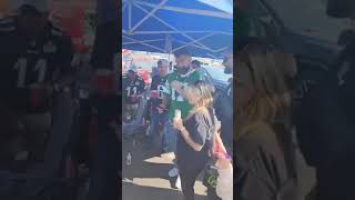 💍 Eagles fan proposed in front of Jason Kelce [upl. by Namyl]